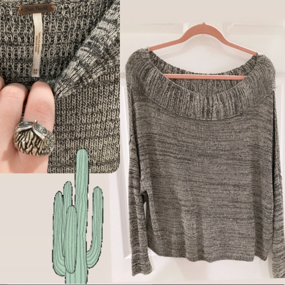 Free People Off the shoulder Sweater